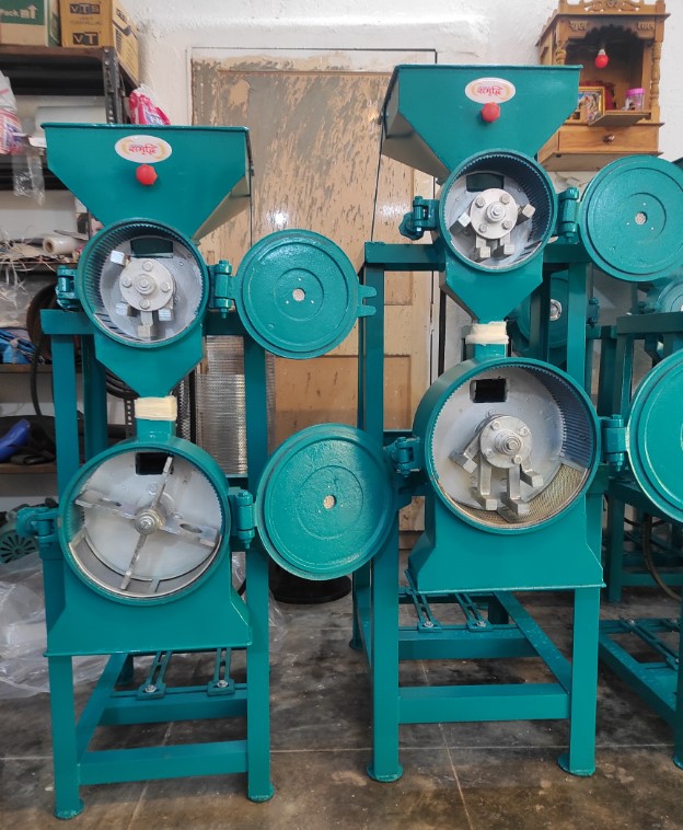 5HP Double Chamber Pulverizer Machine for Flour and Spices